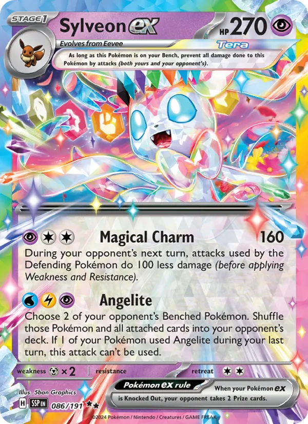 Sylveon ex Surging Sparks 086/191