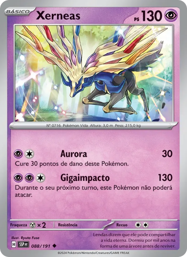 Xerneas Fagulhas Impetuosas 088/191
