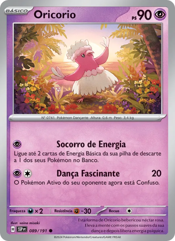 Oricorio Fagulhas Impetuosas 089/191