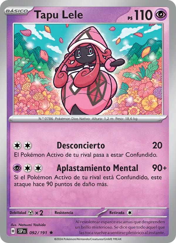 Tapu Lele Chispas Fulgurantes 092/191