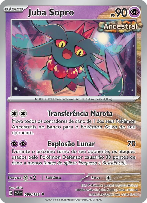 Juba Sopro Fagulhas Impetuosas 096/191