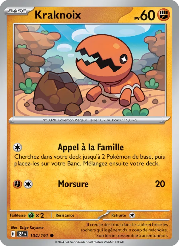 Kraknoix Étincelles Déferlantes 104/191