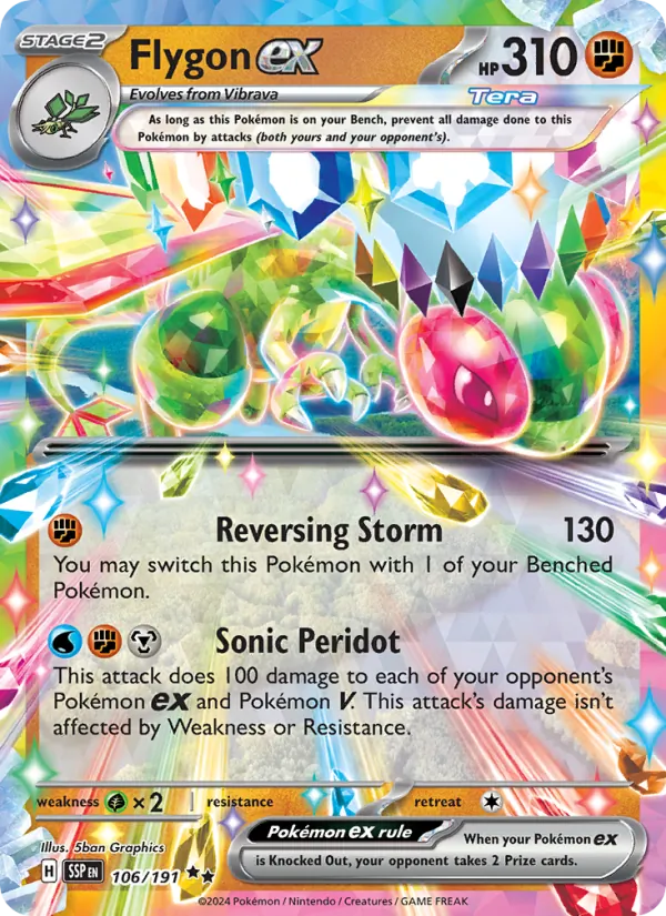 Flygon ex Surging Sparks 106/191
