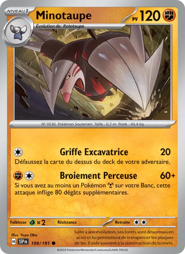 Minotaupe Étincelles Déferlantes 109/191