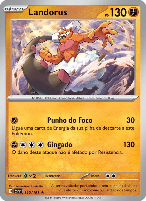 Landorus Fagulhas Impetuosas 110/191