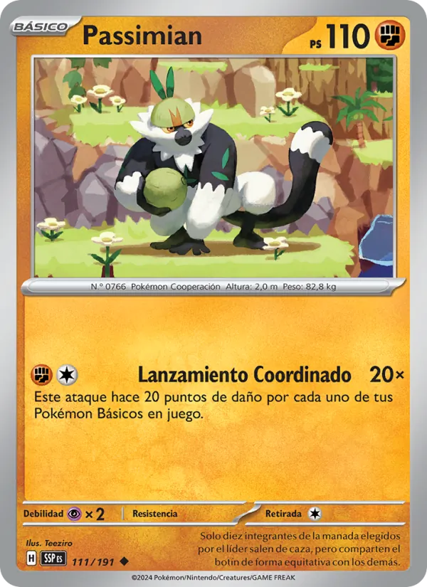 Passimian Chispas Fulgurantes 111/191