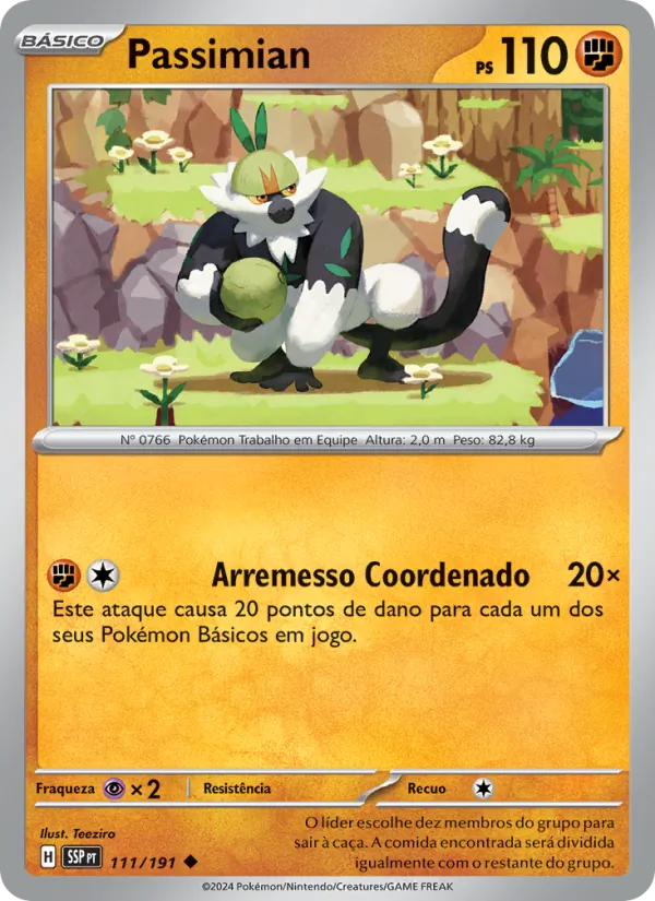 Passimian Fagulhas Impetuosas 111/191
