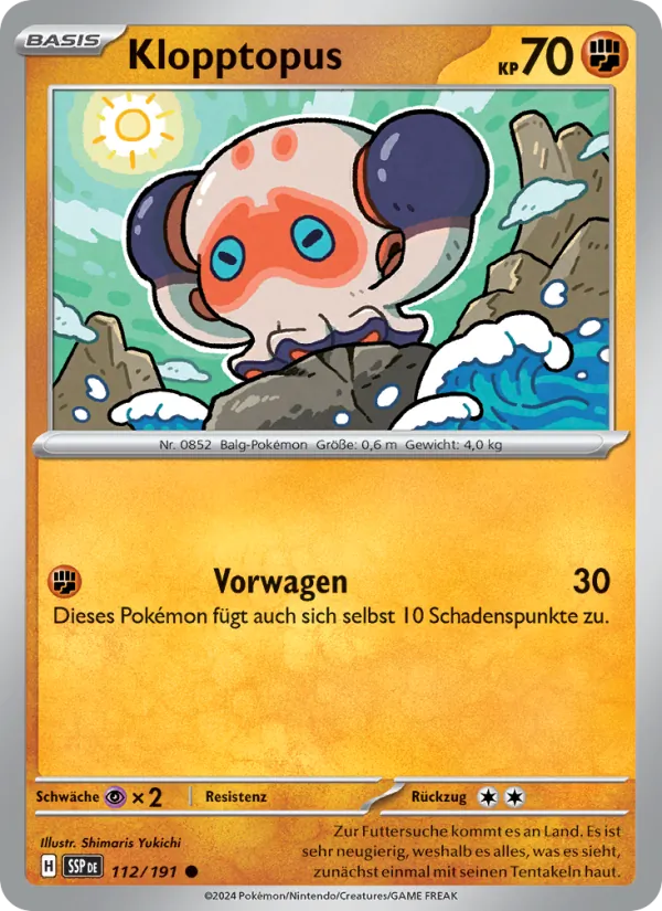 Klopptopus Stürmische Funken 112/191