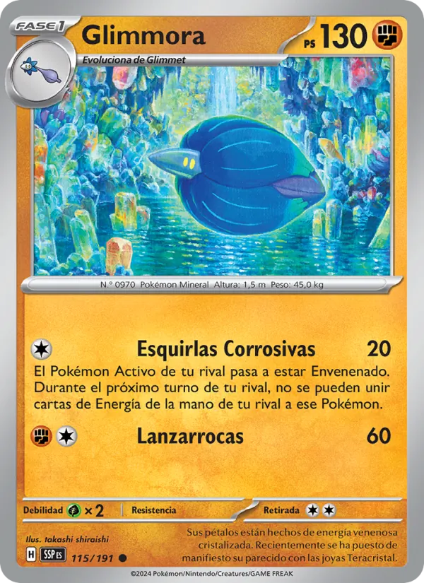 Glimmora Chispas Fulgurantes 115/191
