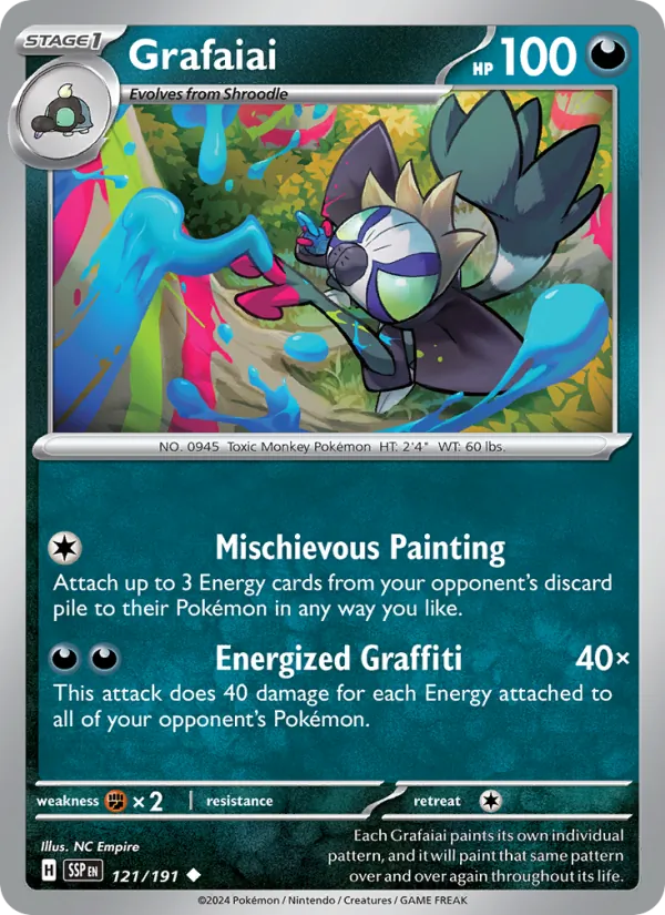 Grafaiai Surging Sparks 121/191