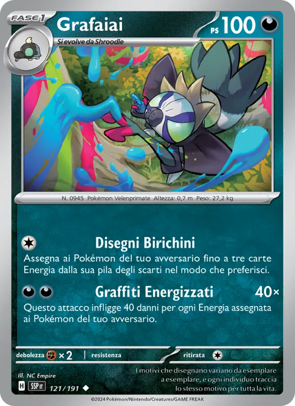 Grafaiai Scintille Folgoranti 121/191