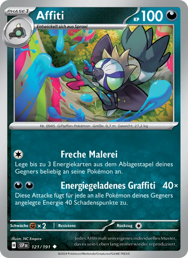 Affiti Stürmische Funken 121/191