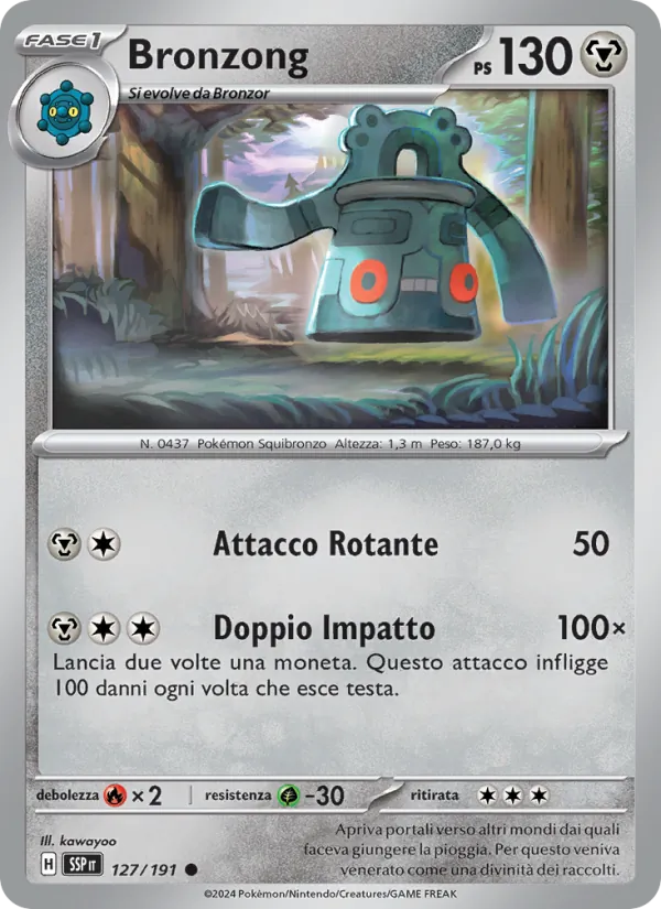 Bronzong Scintille Folgoranti 127/191