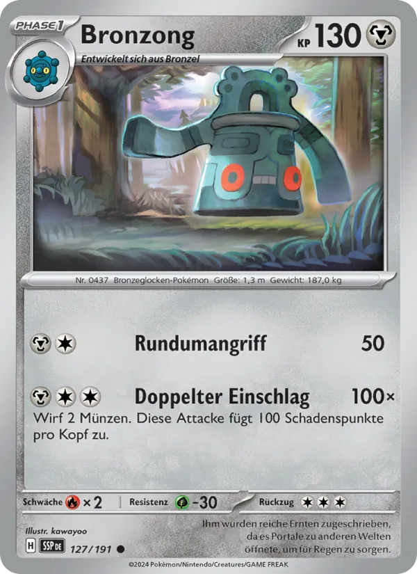 Bronzong Stürmische Funken 127/191