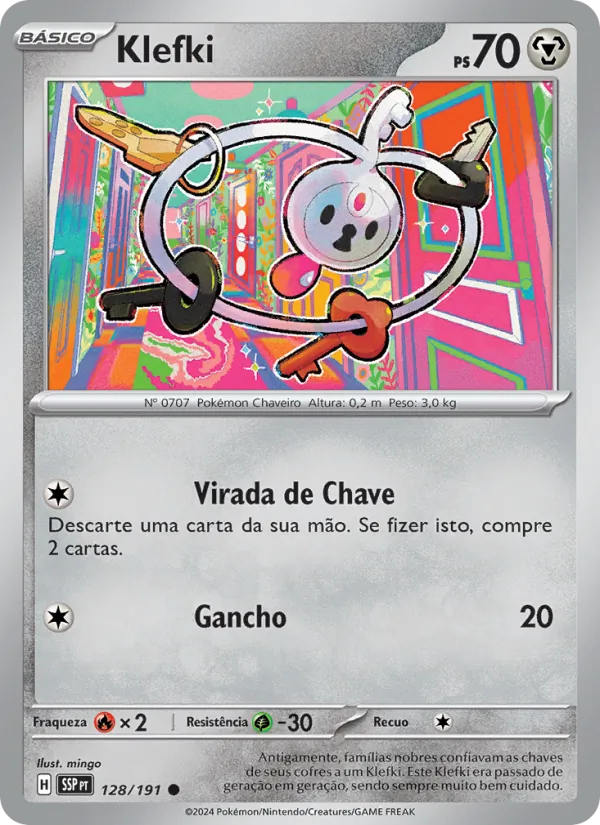 Klefki Fagulhas Impetuosas 128/191