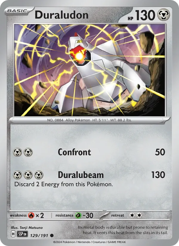 Duraludon Surging Sparks 129/191