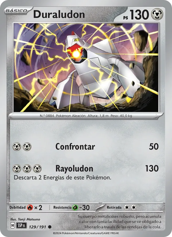 Duraludon Chispas Fulgurantes 129/191