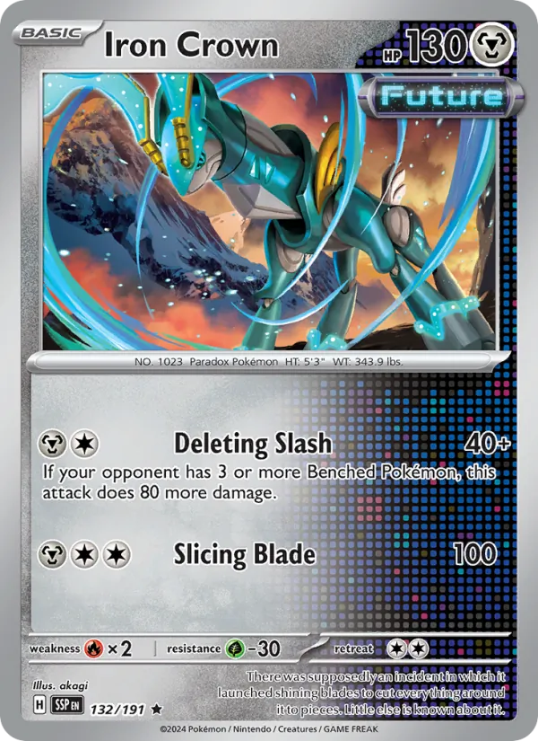 Iron Crown Surging Sparks 132/191