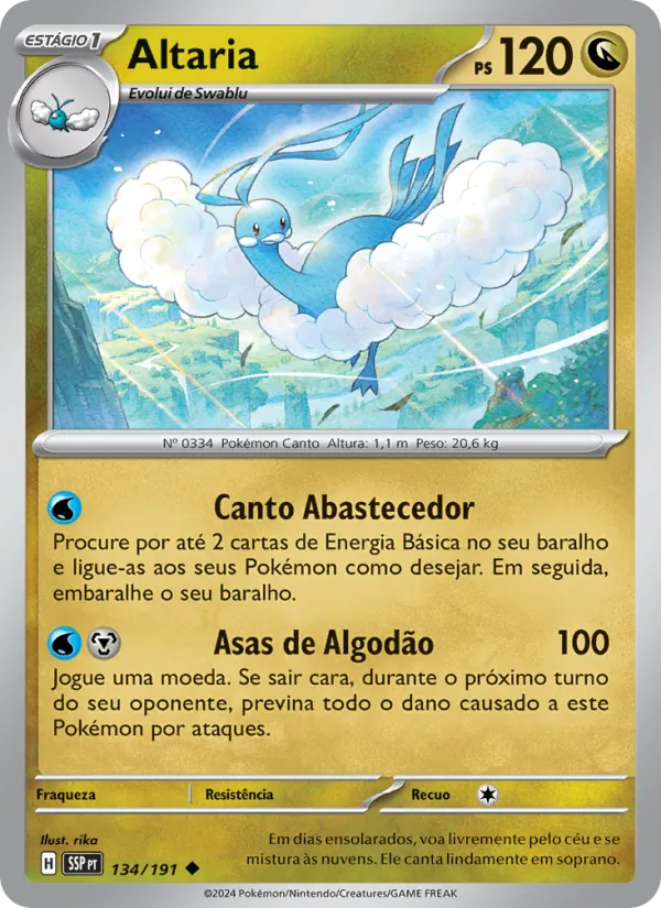 Altaria Fagulhas Impetuosas 134/191