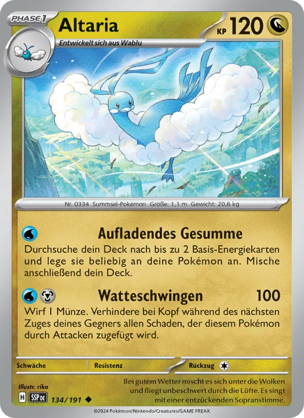 Altaria Stürmische Funken 134/191