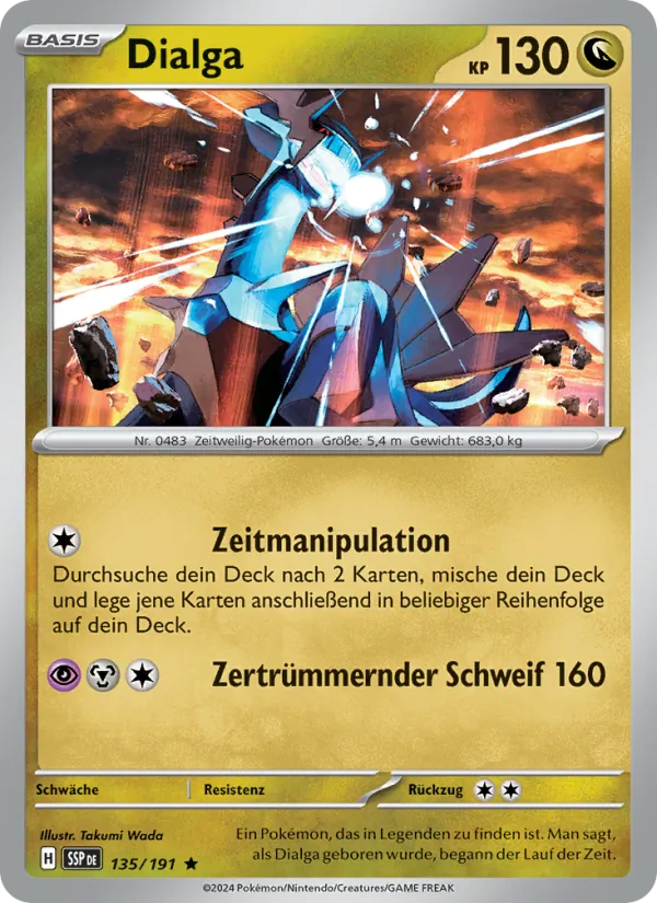 Dialga Stürmische Funken 135/191