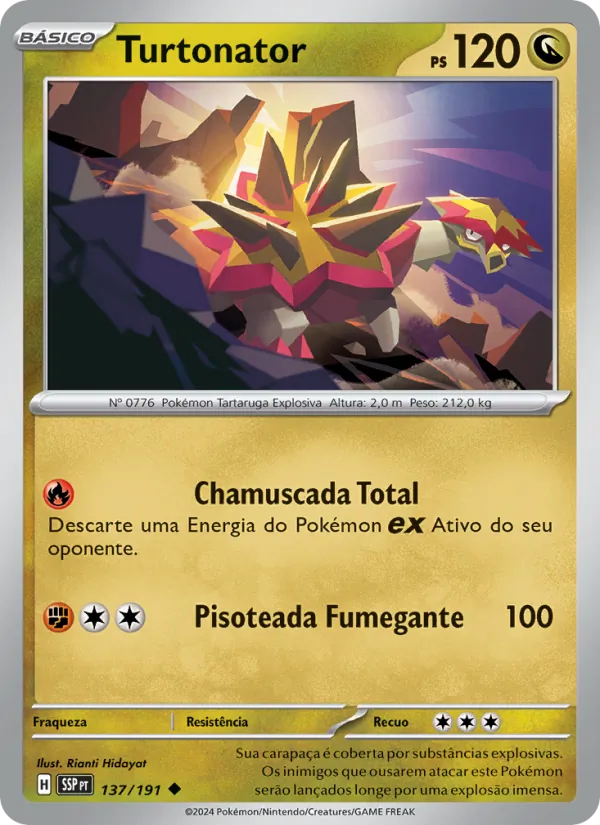 Turtonator Fagulhas Impetuosas 137/191