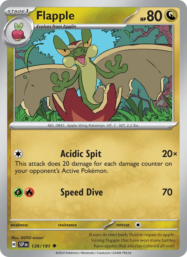 Flapple Surging Sparks 139/191