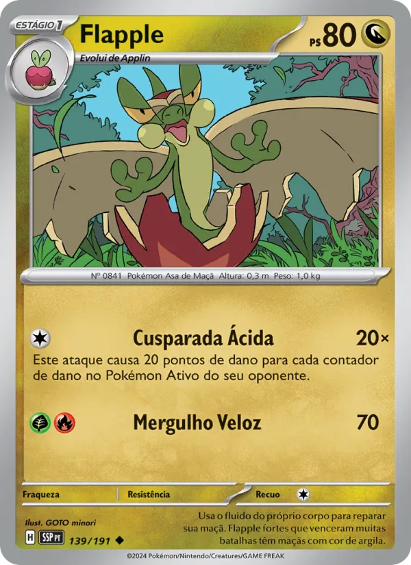 Flapple Fagulhas Impetuosas 139/191