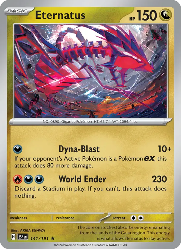 Eternatus Surging Sparks 141/191
