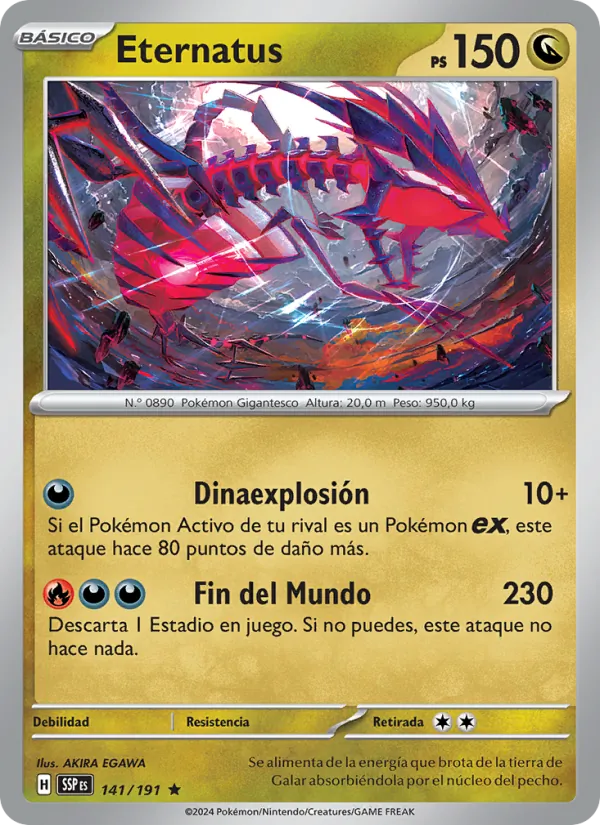 Eternatus Chispas Fulgurantes 141/191