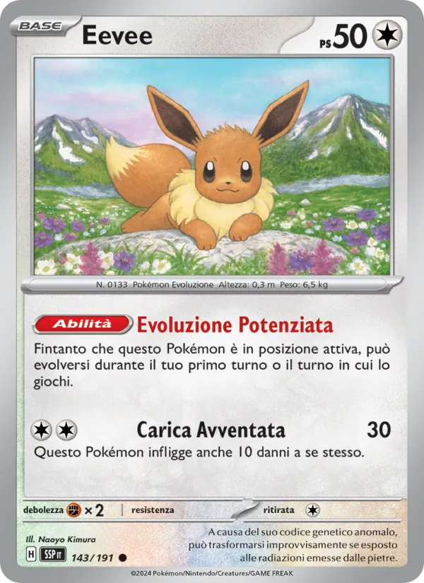 Eevee Scintille Folgoranti 143/191