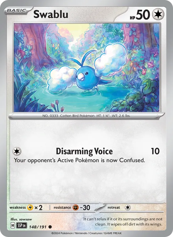 Swablu Surging Sparks 148/191