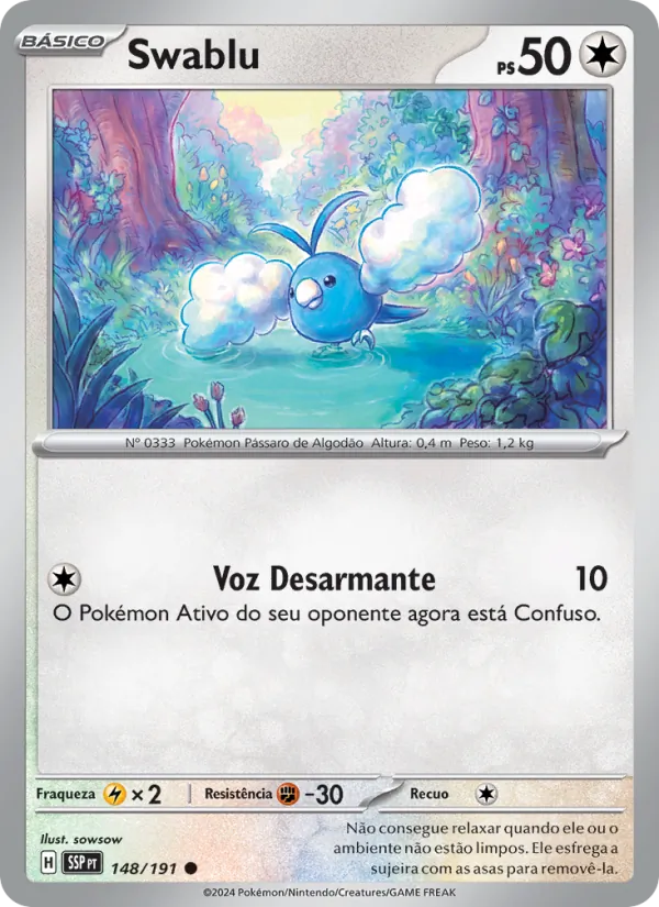 Swablu Fagulhas Impetuosas 148/191