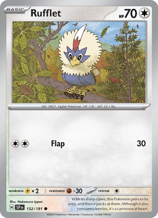 Rufflet Surging Sparks 152/191