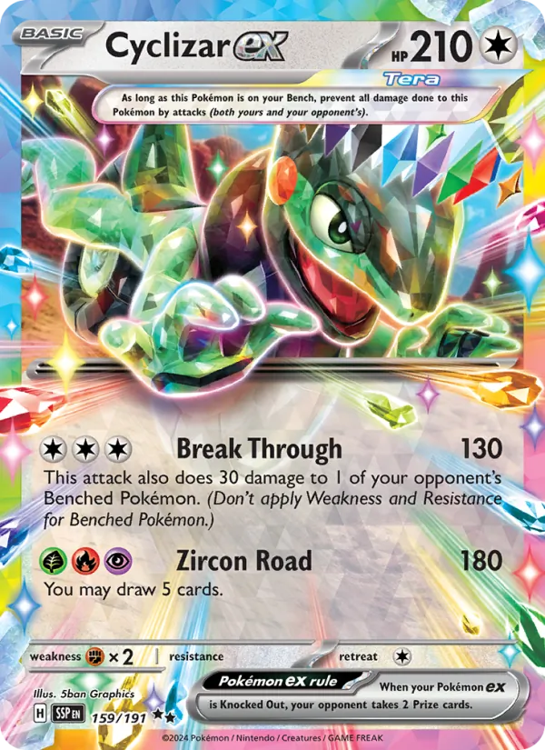 Cyclizar ex Surging Sparks 159/191