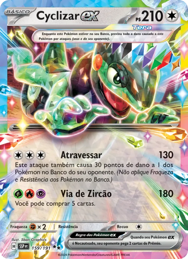 Cyclizar ex Fagulhas Impetuosas 159/191
