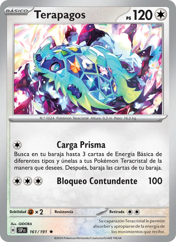 Terapagos Chispas Fulgurantes 161/191