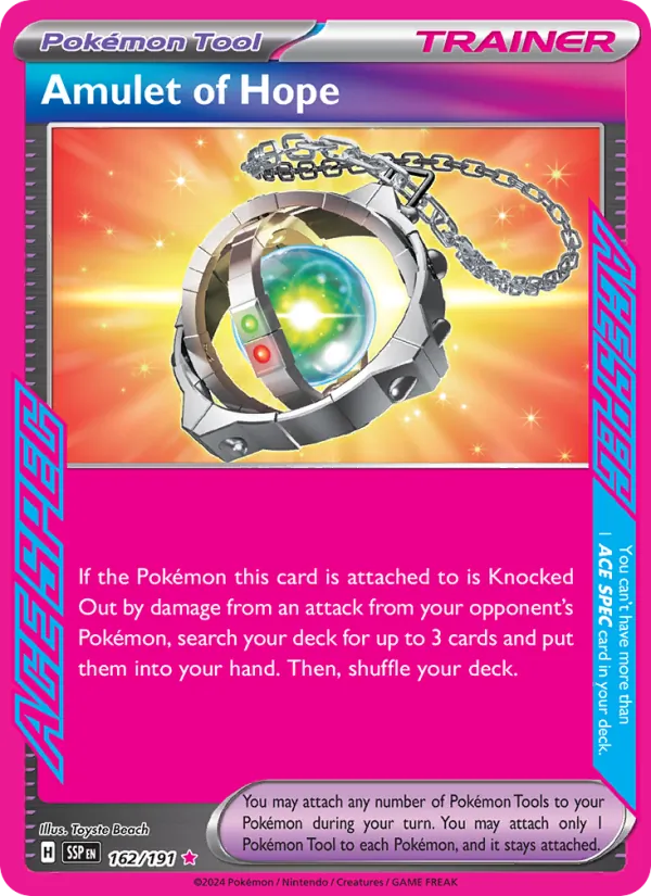 Amulet of Hope Surging Sparks 162/191