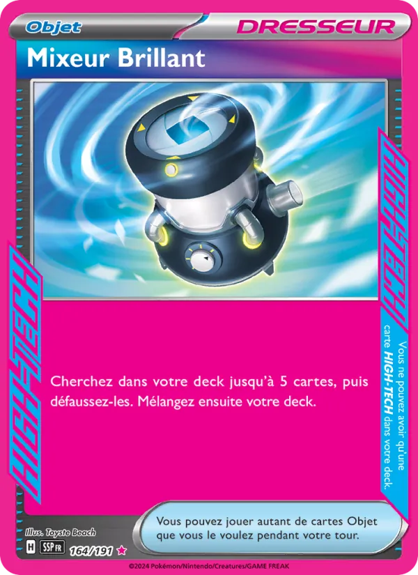 Mixeur Brillant Étincelles Déferlantes 164/191
