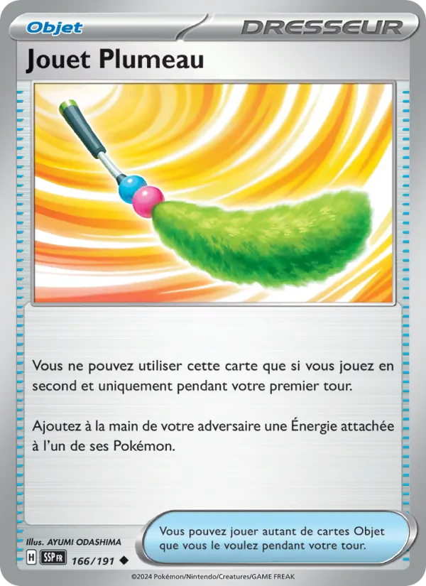 Jouet Plumeau Étincelles Déferlantes 166/191