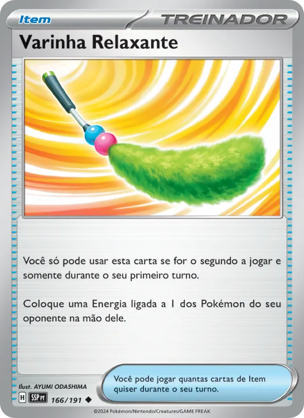 Varinha Relaxante Fagulhas Impetuosas 166/191