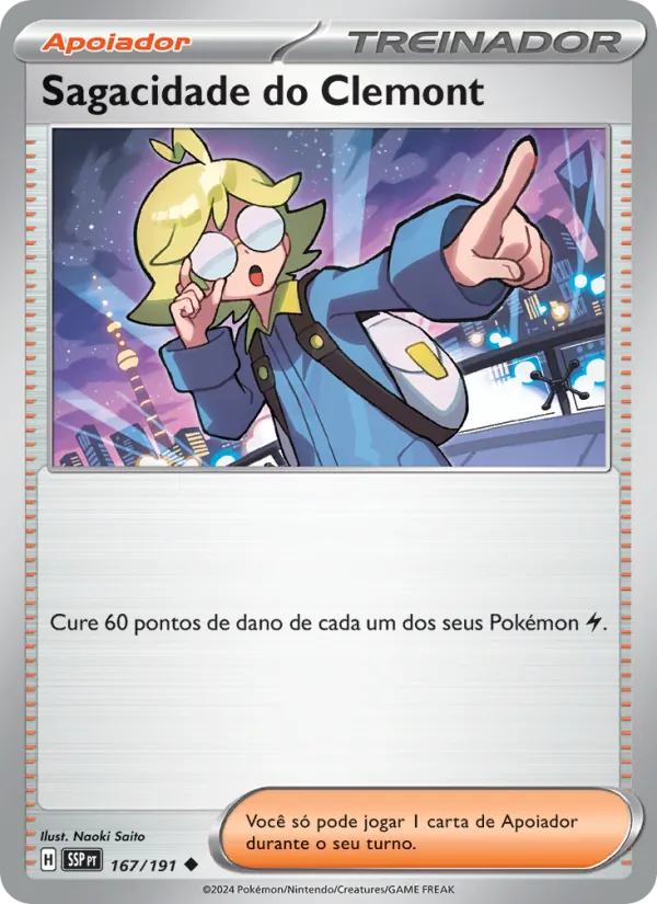 Sagacidade do Clemont Fagulhas Impetuosas 167/191