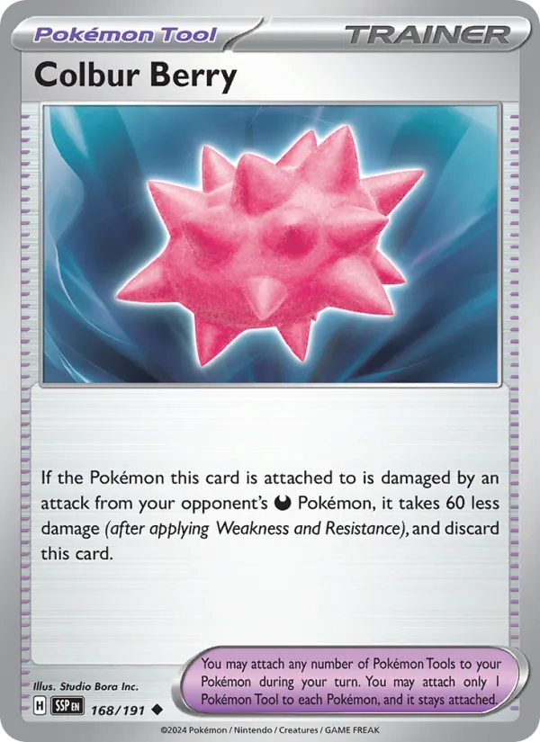Colbur Berry Surging Sparks 168/191