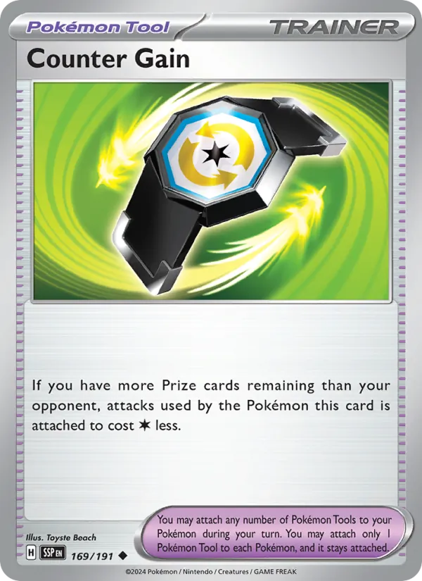 Counter Gain Surging Sparks 169/191