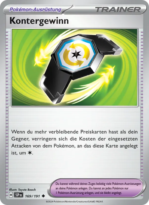 Kontergewinn Stürmische Funken 169/191