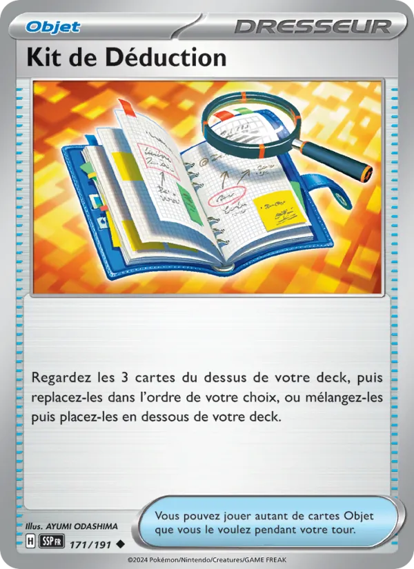 Kit de Déduction Étincelles Déferlantes 171/191