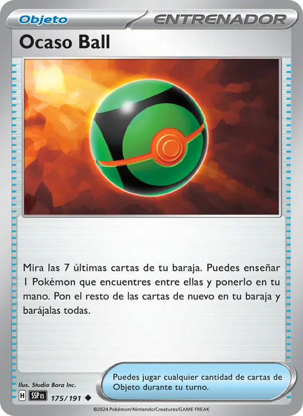 Ocaso Ball Chispas Fulgurantes 175/191