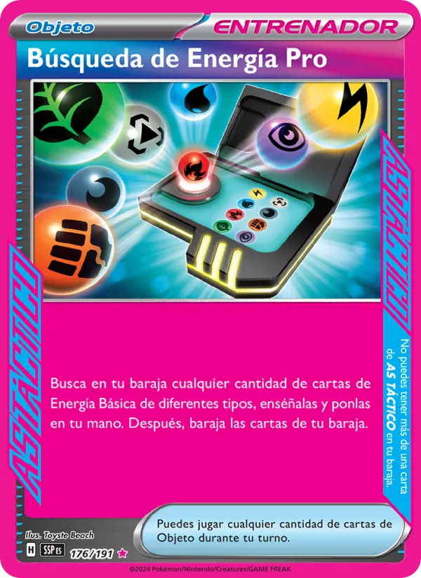 Búsqueda de Energía Pro Chispas Fulgurantes 176/191