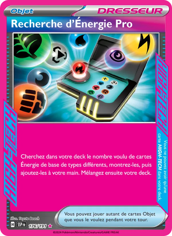 Recherche d'Énergie Pro Étincelles Déferlantes 176/191