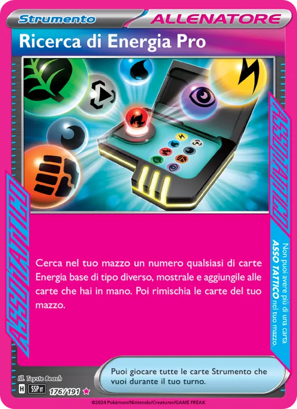 Ricerca di Energia Pro Scintille Folgoranti 176/191
